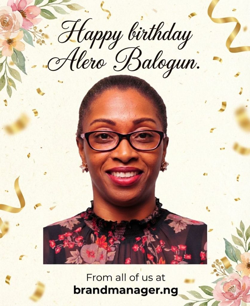 Happy Birthday Alero Balogun